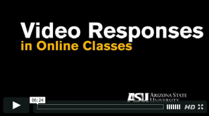 Video Responses in Online Classes