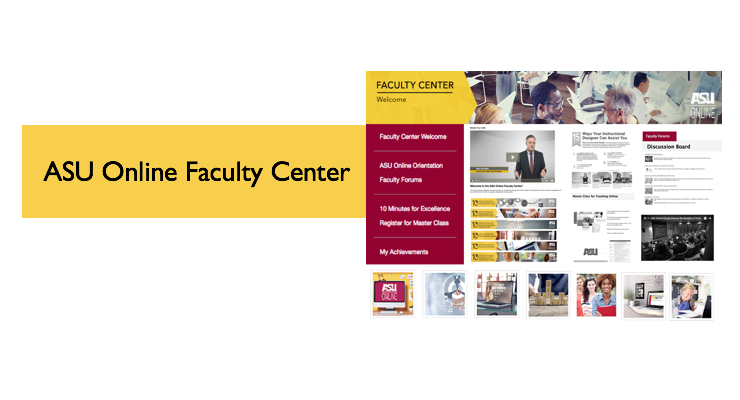 The ASU Online Faculty Center
